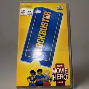 BLOCKBUSTER New Movie Hero Round Game In Case